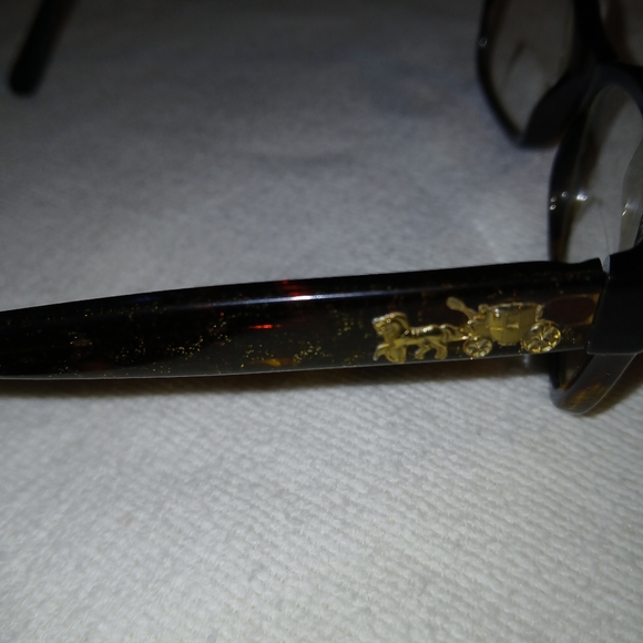 Coach Women's Brown Eyeglases - Picture 3 of 16